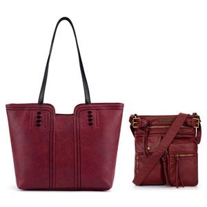 Tote Bag with Crossbody Purse for Women😃